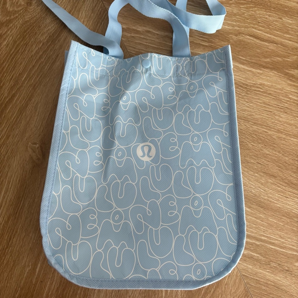 lululemon athletica Light Blue Tote Bag